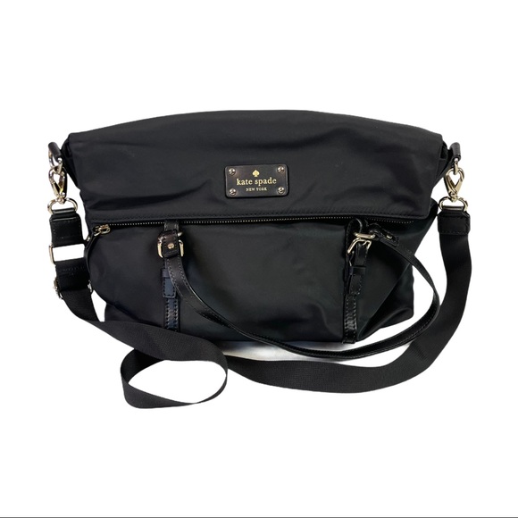 kate spade Handbags - Kate Spade Large Nylon Foldover Crossbody